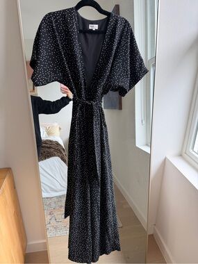 Revolve Polka Dot Wide Leg Jumpsuit
